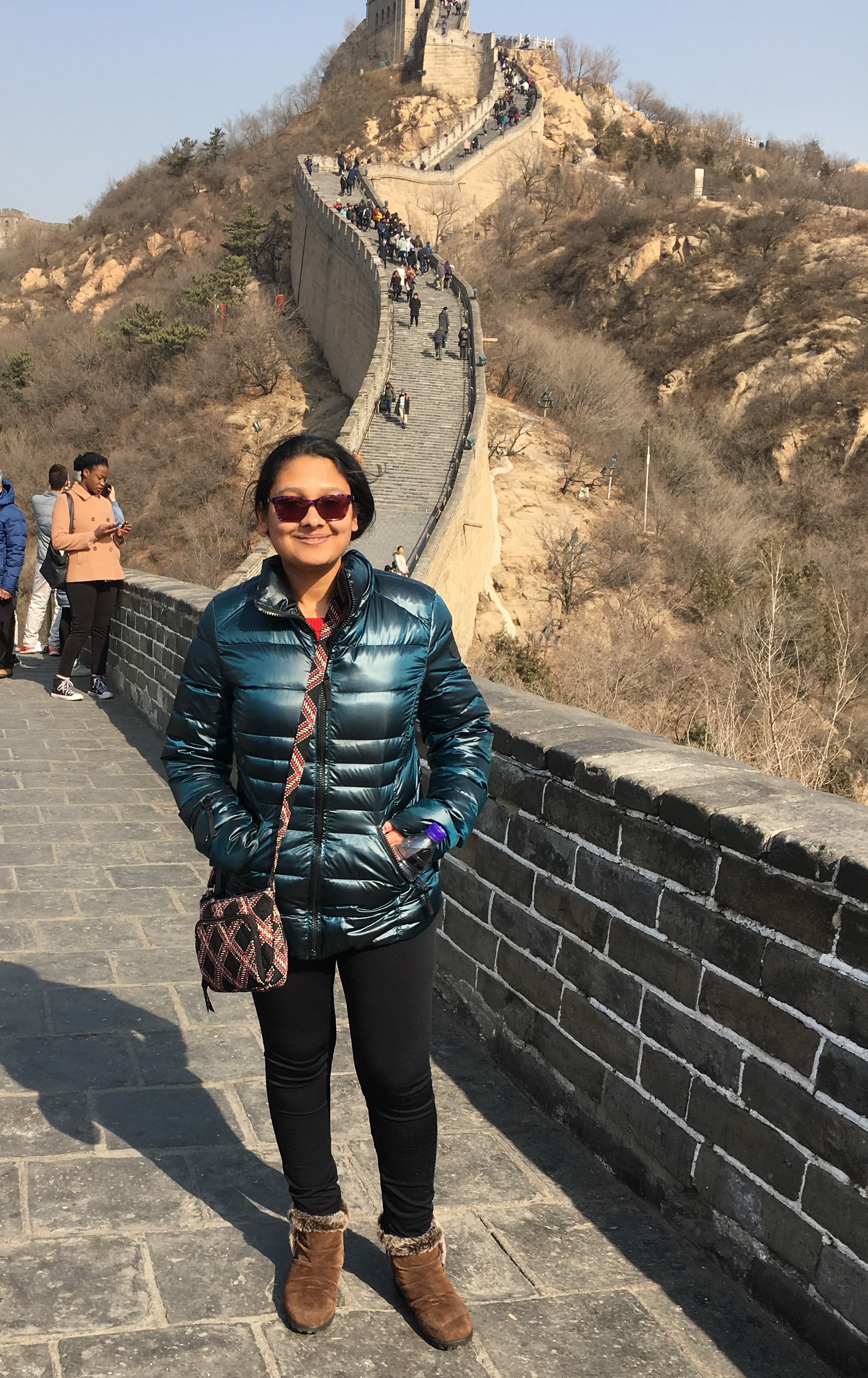 At the Great Wall