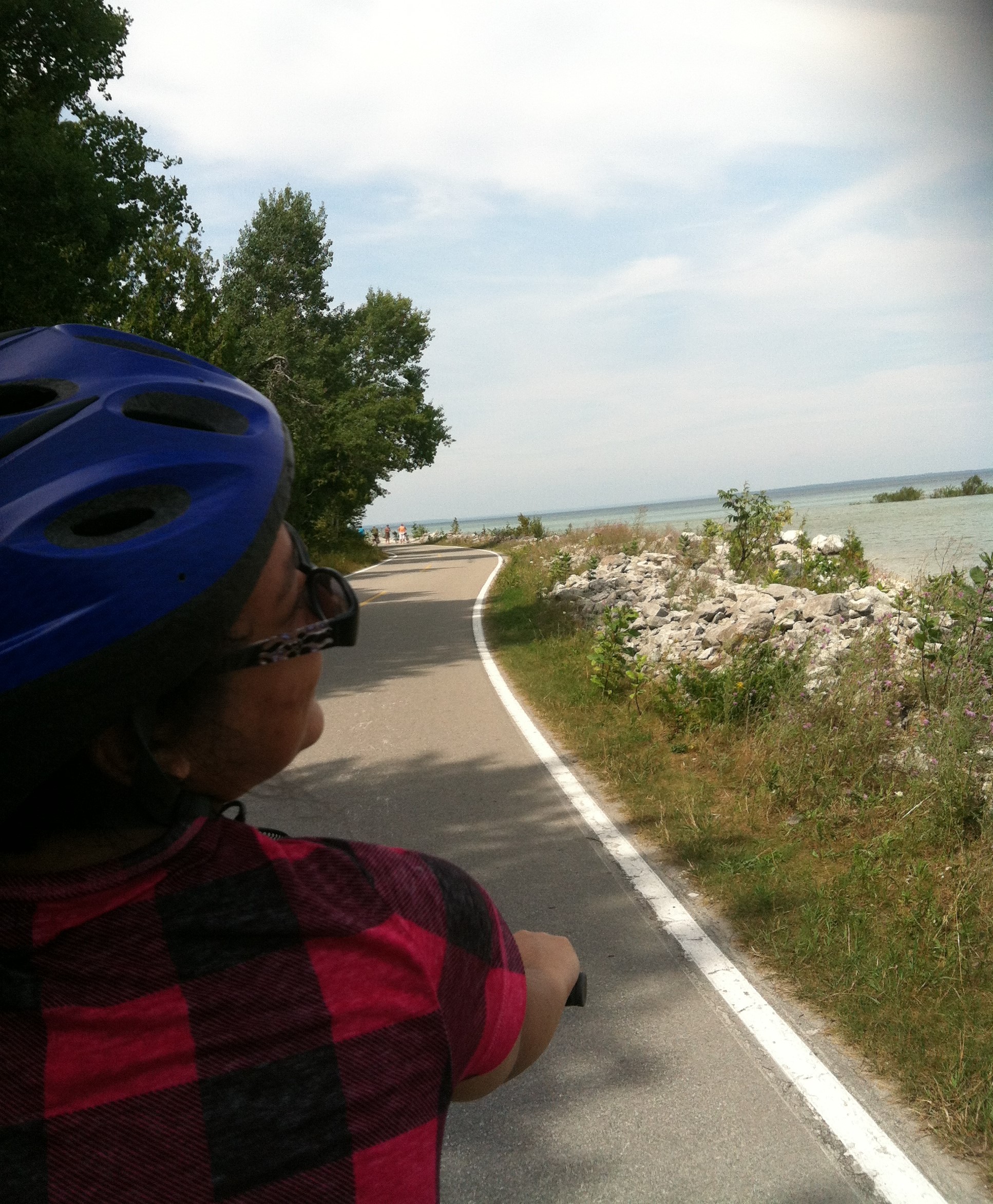 Biking on Mackinac Island